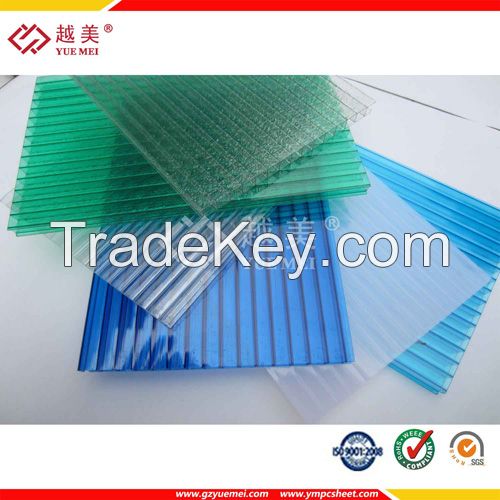 crystal polycarbonate roofing plastic sheet