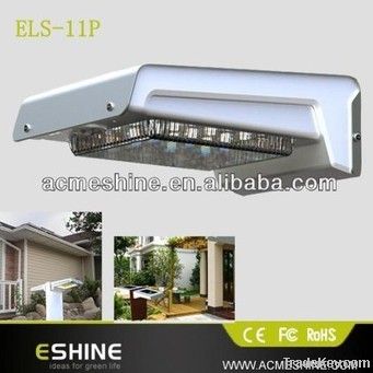 ELS-11P 16LED 350LM 2200 mah big power garden solar light with motion