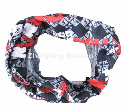 Wholesale elastic polyester neck tube bandana scarf