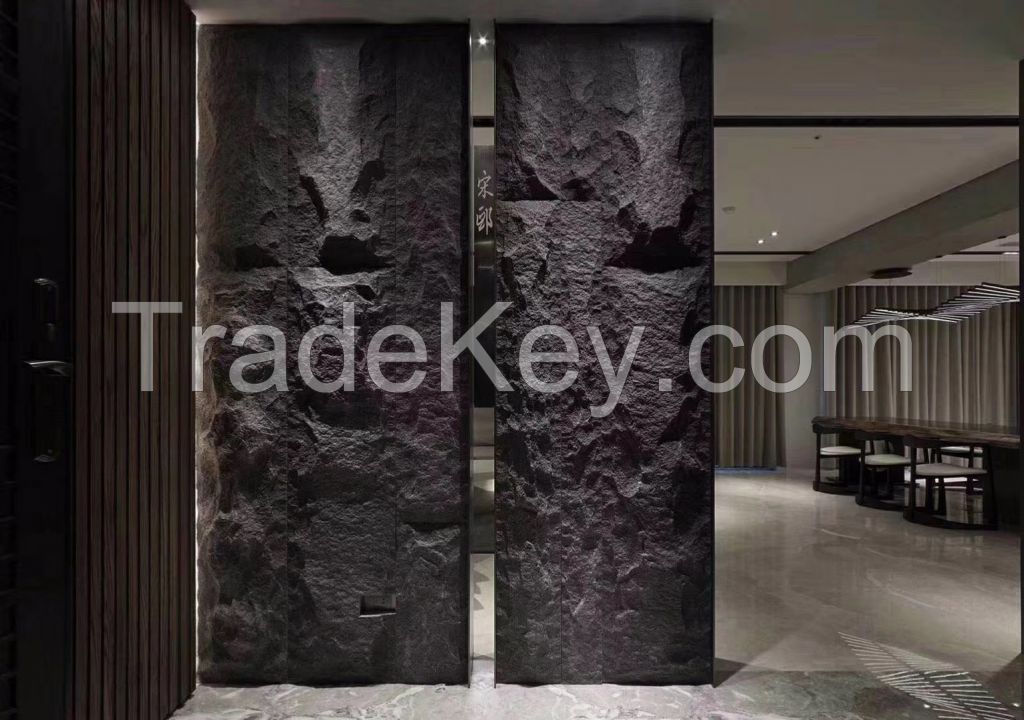 Artificial stone panels fake rock wall cladding faux stone veneer siding