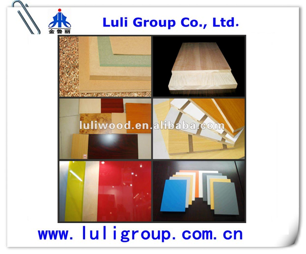 high quality plain or melamine MDF board  