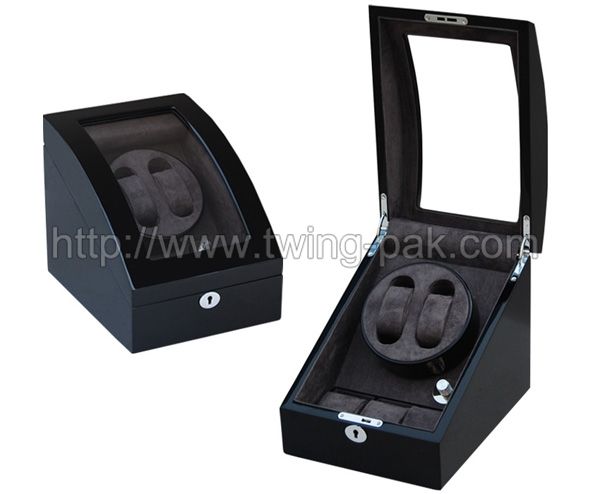 WW-8077CC Piano paint wooden china watch winder box 2+3 storage display case for sale in singapore