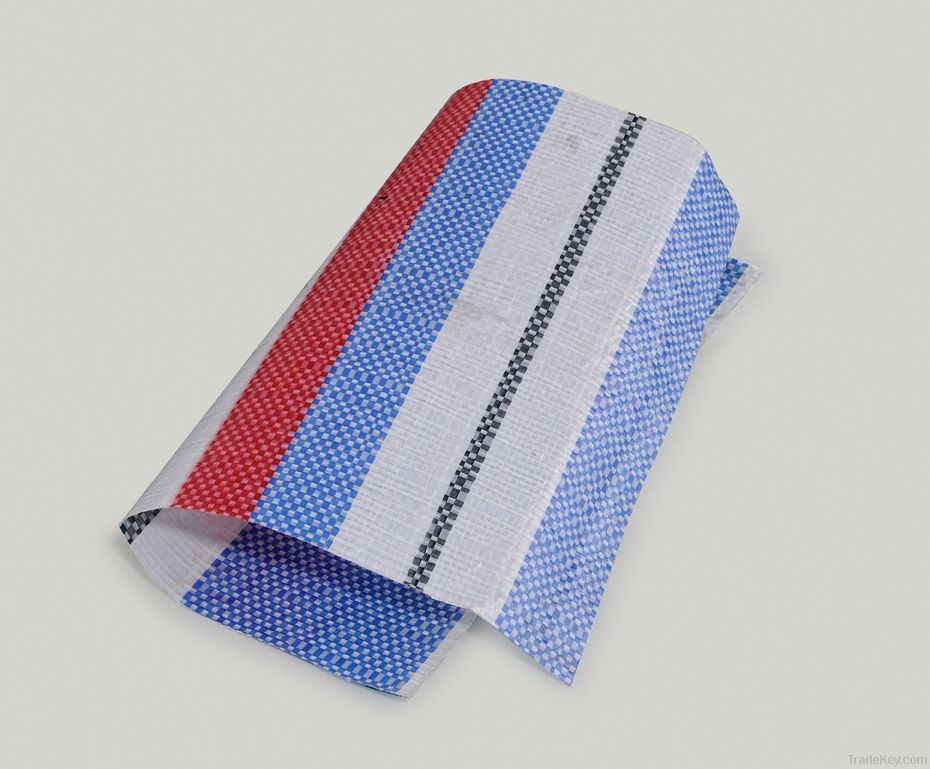 stripe PE tarpaulin