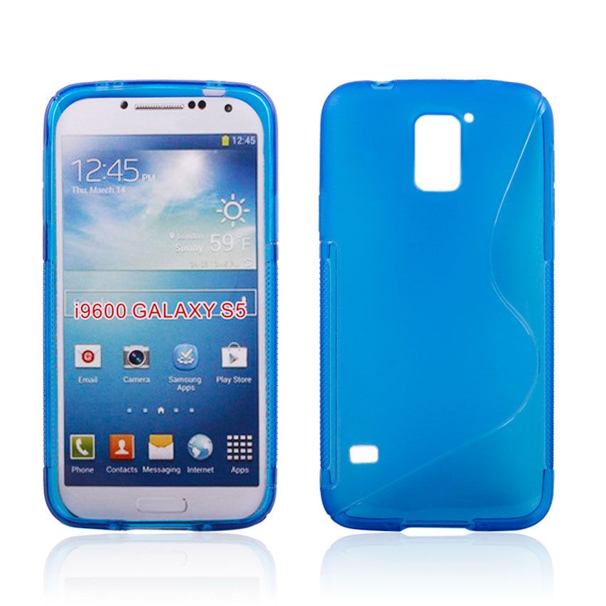 Wallet stand style smartphone TPU case for Samsung Galaxy S5 cover