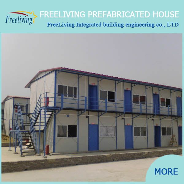 low cost prefabricated light steel frame house