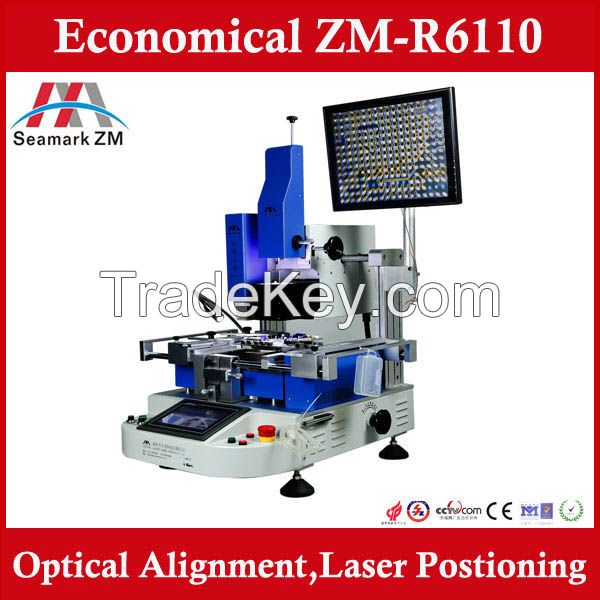 Zhuomao bga rework station zm r6110, soldering rework station, bga machine laptop repair machine and motherboard repair machine, also for ps3 gpu rework