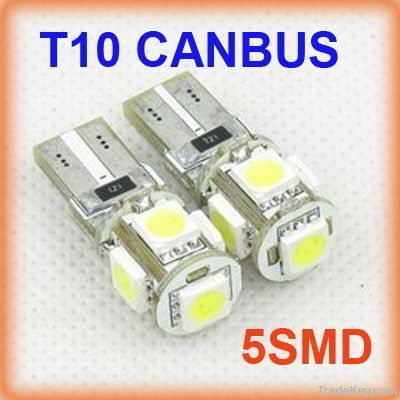 Guangzhou T10 W5W 194 168 white Canbus Error Free Auto LED car light