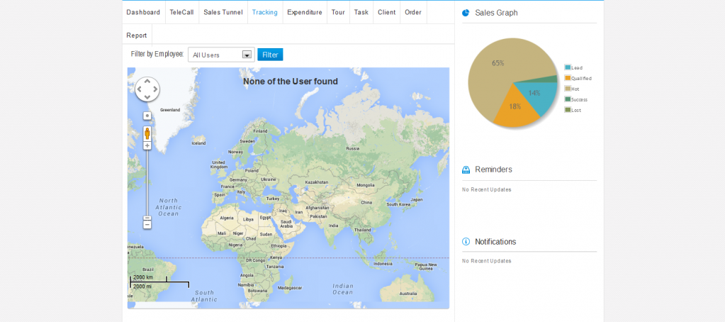 Teamberry CRM mobile application