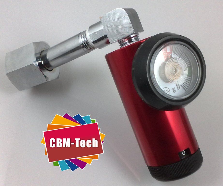  Click-style Medical Aluminum Oxygen Regulator