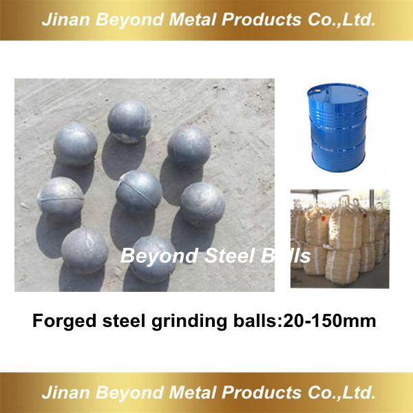 Forged grinding balls