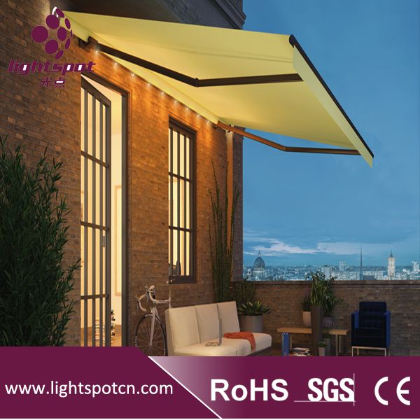 Open Folding Arm Awning/Patio Door Awning/Patio Canopy/Folding Sun Shelter