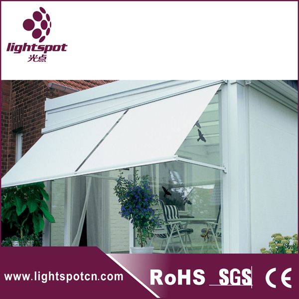 Drop Arm Awnings for patios and windows