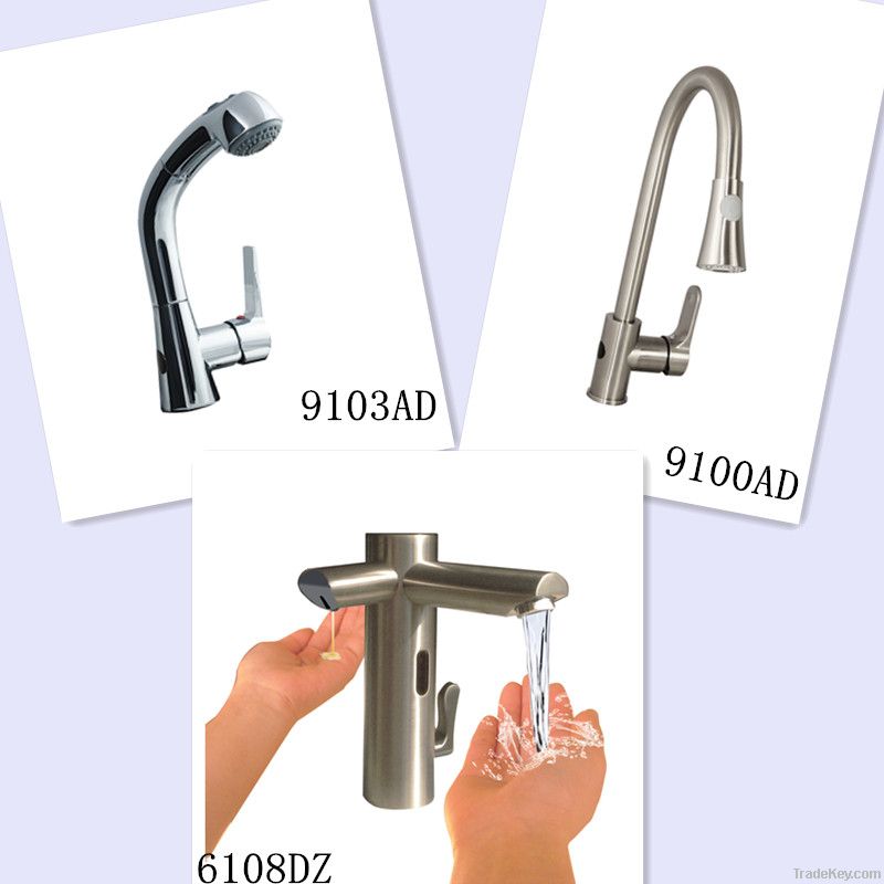 360 Rotation Kitchen Spray Faucets & Faucet Mixer