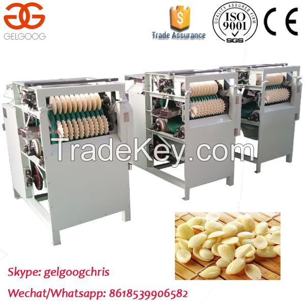 Automatic Soaked Wet Almond Peeling Machine