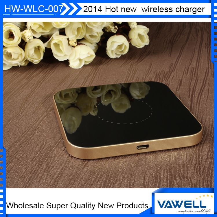 2014 new wireless charger qi wireless charger  for iphone5