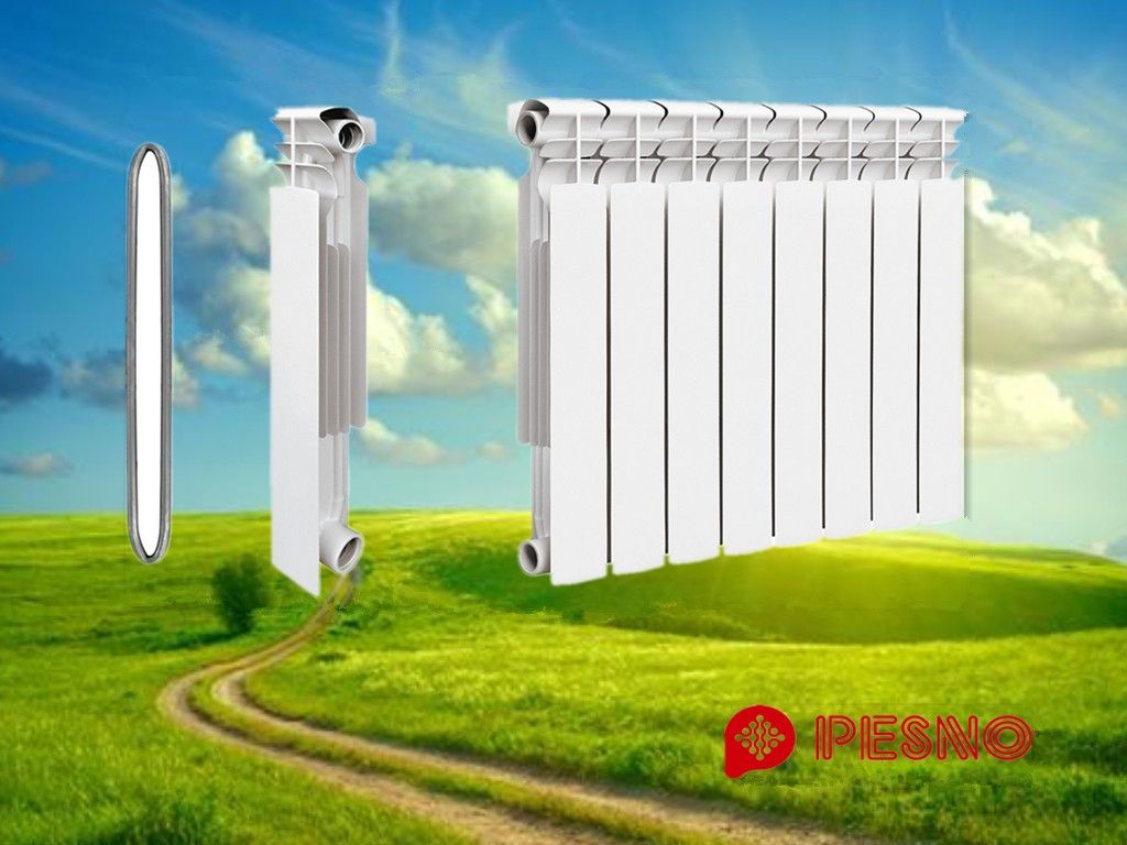 family water new cast bimetal radiator