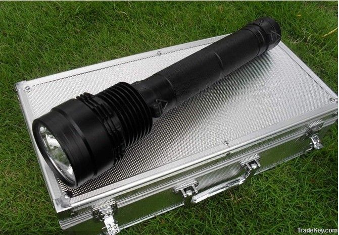 HID4000l lumens flashlight 50W38W hernia flashlight zoom the brightest