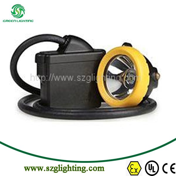 Waterproof CE ATEX LED Mining Light 15000 Lux DC 4.2V