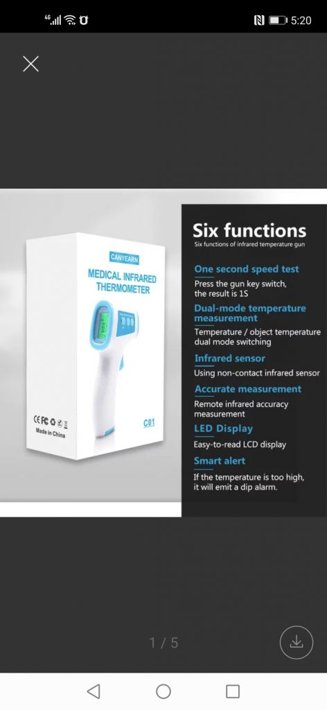 Medical Infrared Thermometer