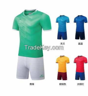SUNAIS High Quality Adult & kids Football Jersey soccer uniform  jersey f in stock printing Numbers and Letters