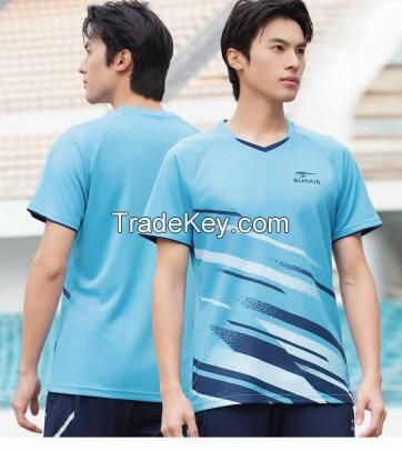 SUNAIS High Quality unisex  Adult & kids Football Jersey uniform soccer jersey in stock printing Numbers and Letters