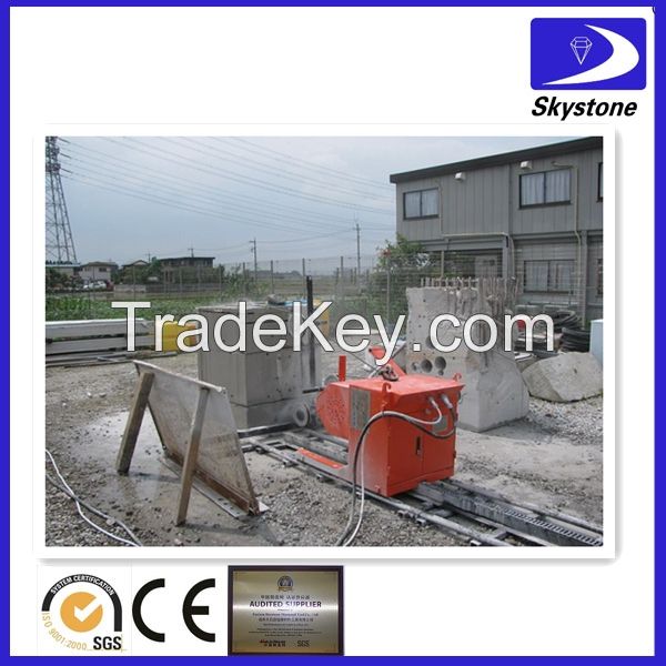 Diamond wires saw machine for concrete cutting