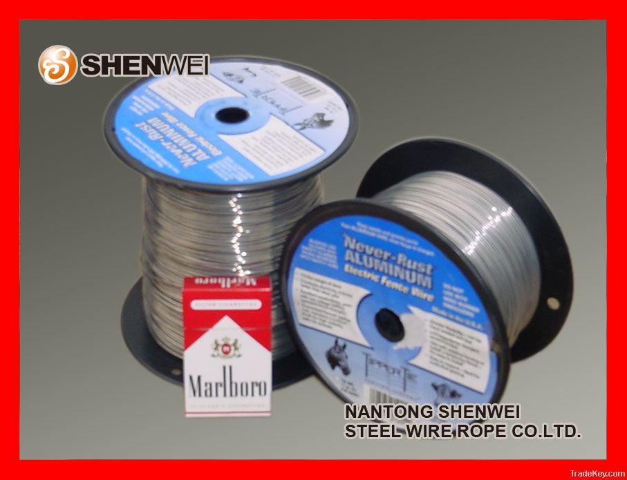 Hot dipped galvanized steel wire