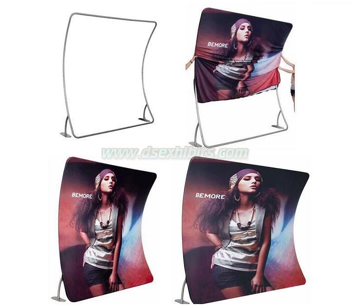 Tension fabric pop up display