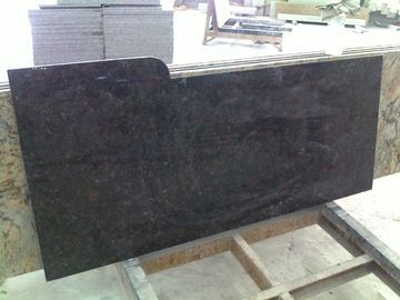 Granite tan brown countertop with bullnose edge, 100+ granite variety available with different edge