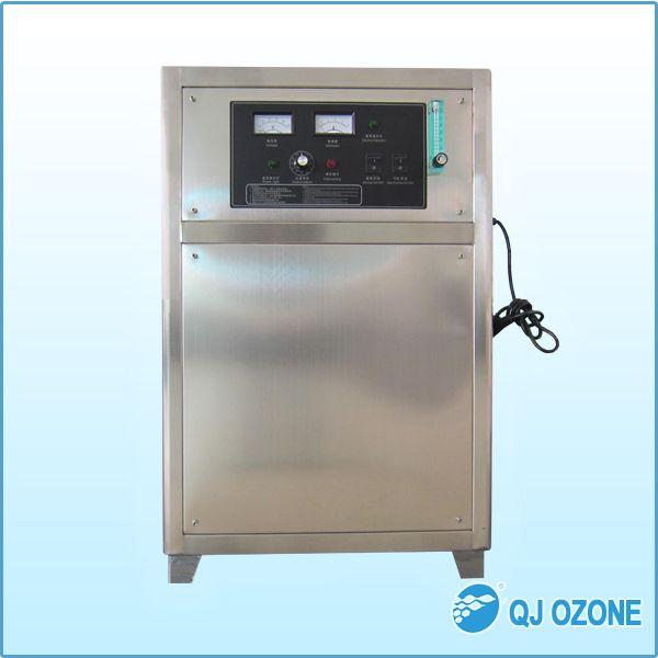 multiple size ozone generators in water treatment