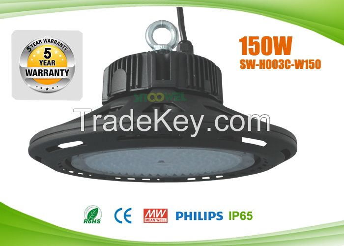 2016 New design 150W 130lm/w UFO led high bay light with high cost performance