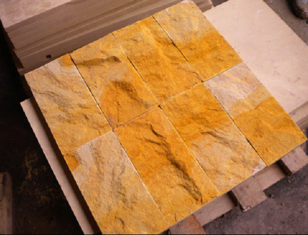 yellow cultured sandstone from factory China