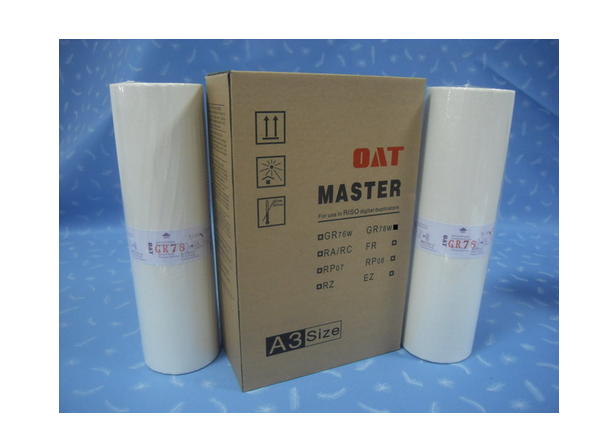 Riso Ra/RC A3 Digital Duplicator Master Roll/Paper