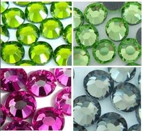 High quality hot fix rhinestone with strong glue/amethyst