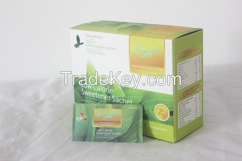 KP 2014 China Low Calorie Sugar Substitute Stevia Sachet for Diabetics