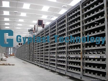 Gypsum wallboard plant