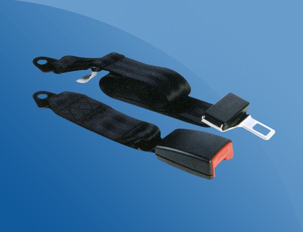 Self-locking 2-point seat belt