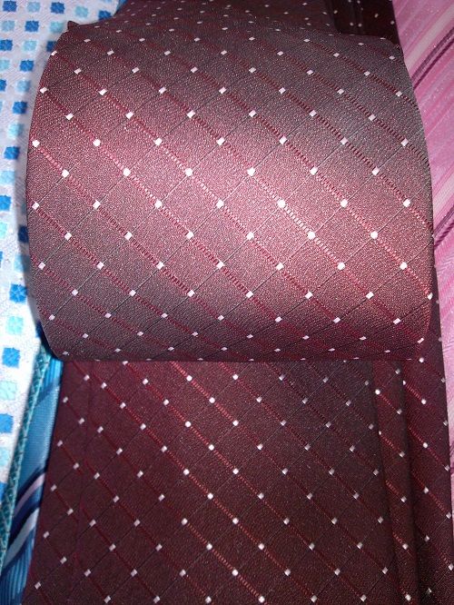 polyester men's ties