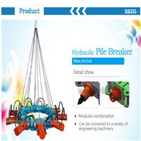 hydraulic concrete pile breaker  hydraulic hammer breaker