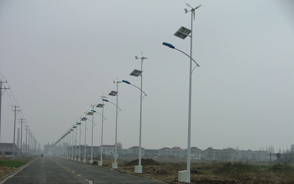 wind-solar hybrid street lighting system