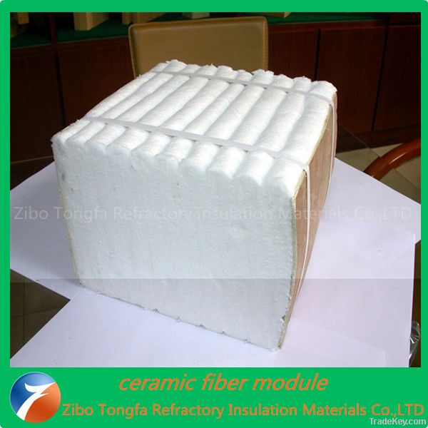 refractory heat insulation ceramic fiber module