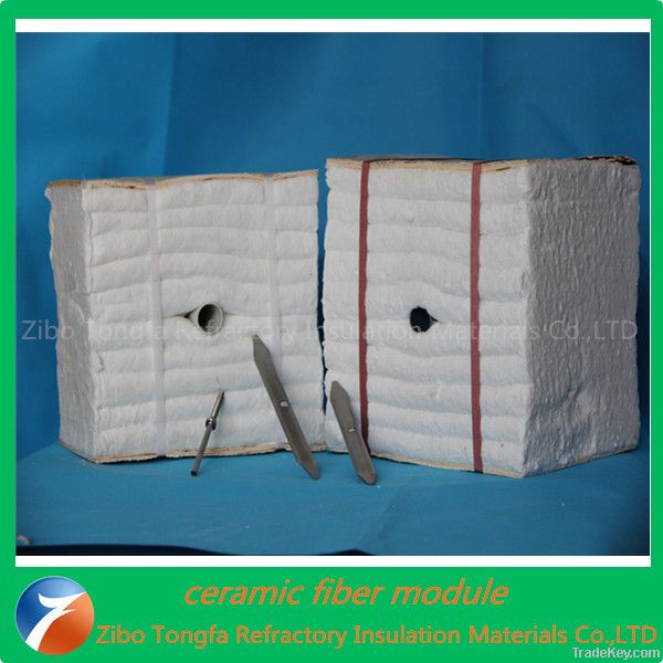 refractory heat insulation ceramic fiber module