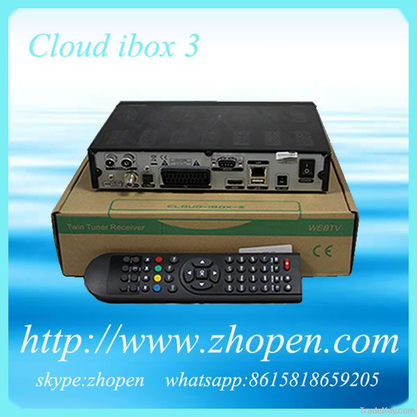 Engima2, Twin tuner DVB-S/S2& T2/C Tuner Cloud Ibox3