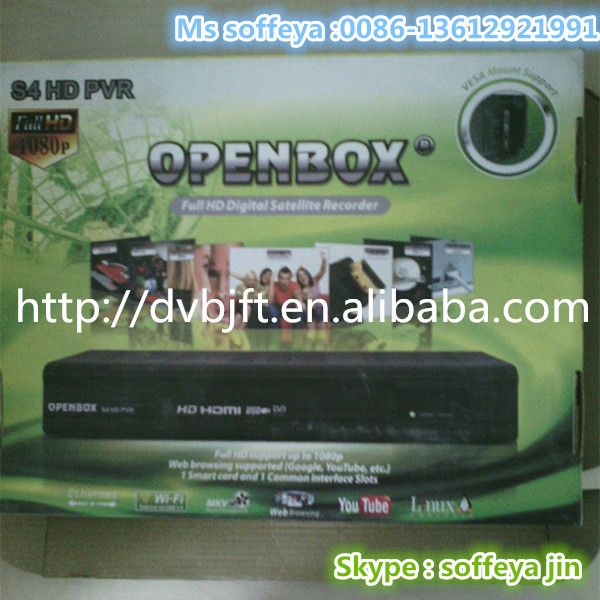 OPENBOX S4 PVR Full HD satellite reciever wifi