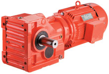 EWK series Helical - bevel gear reducer