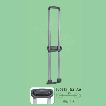 Retractable Trolley Luggage Handle Foldable Adjustable Trolley Carts