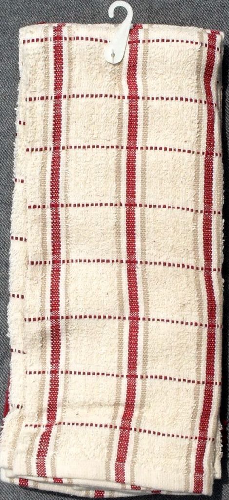 Checkered Terry Kitchen Towel