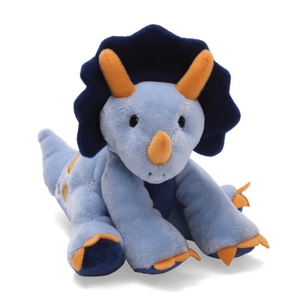 Bright Color blue dinosaur plush toys