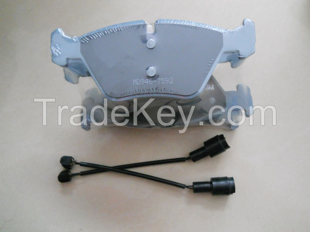 Low-metallic/semi-metallic/ceramic/ heavy-duty disc brake pad