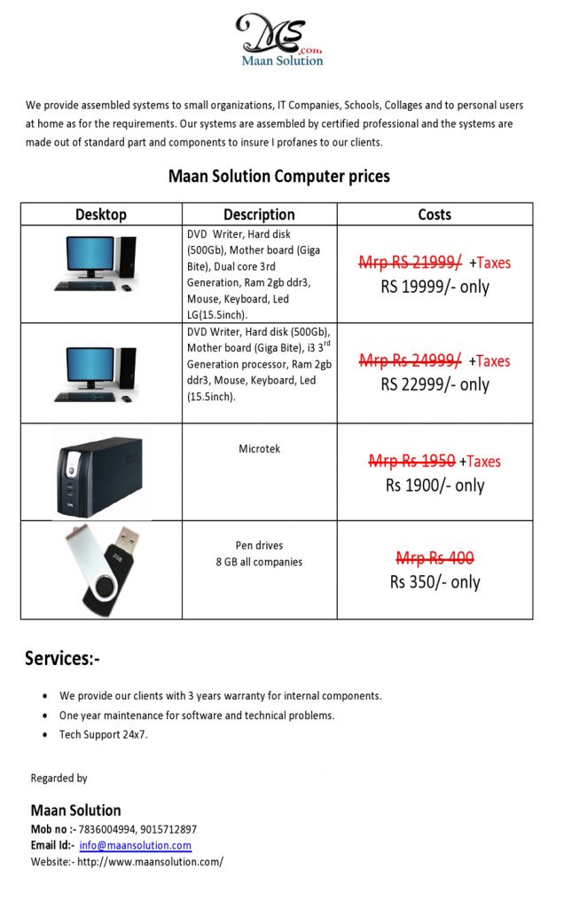 Dual core 3rd  Generation computers